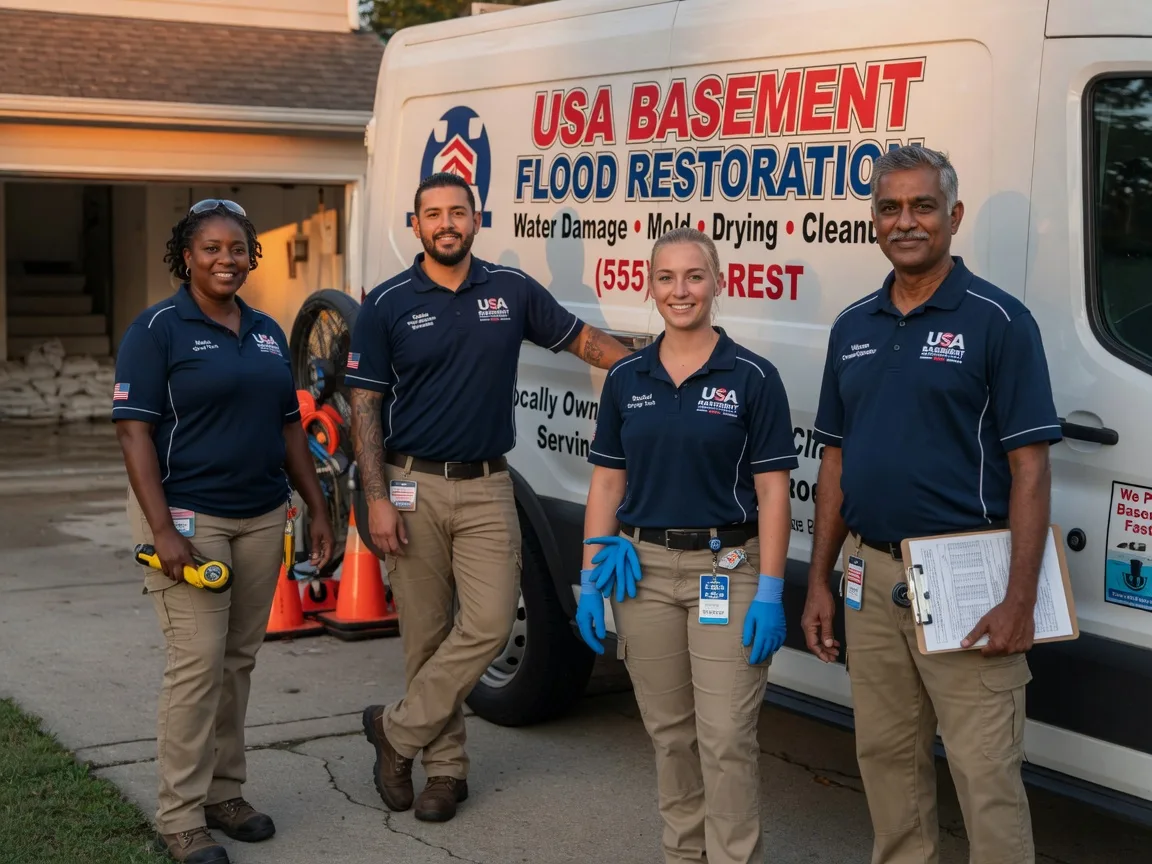 Basement Flood Cleanup company in Union City, OH